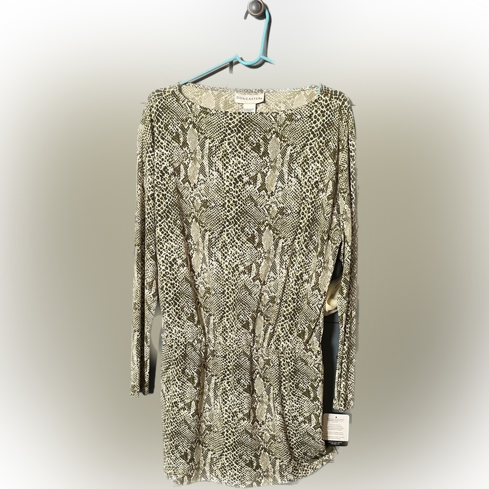 Doncaster snake print dress